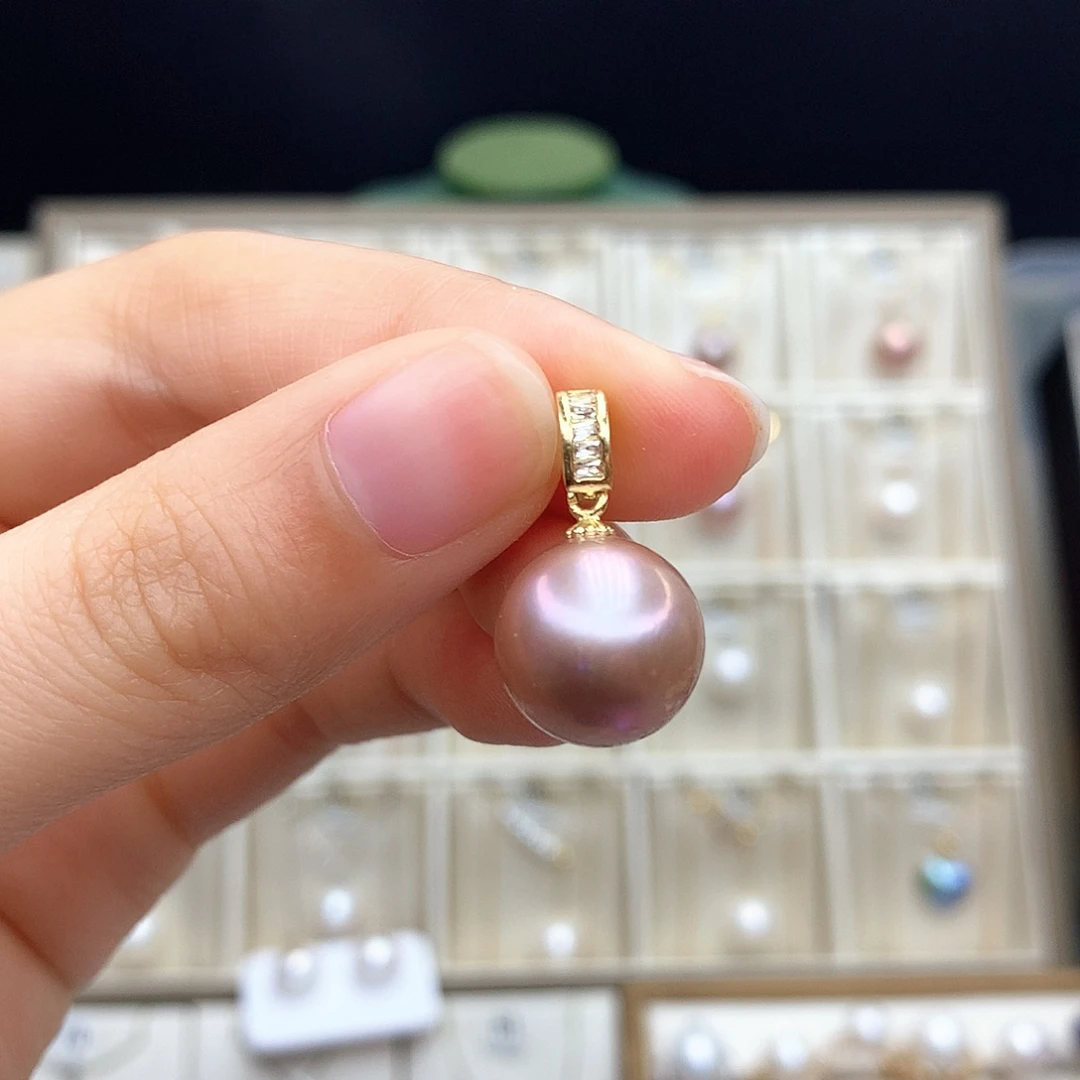 淡水珍珠合金颈饰