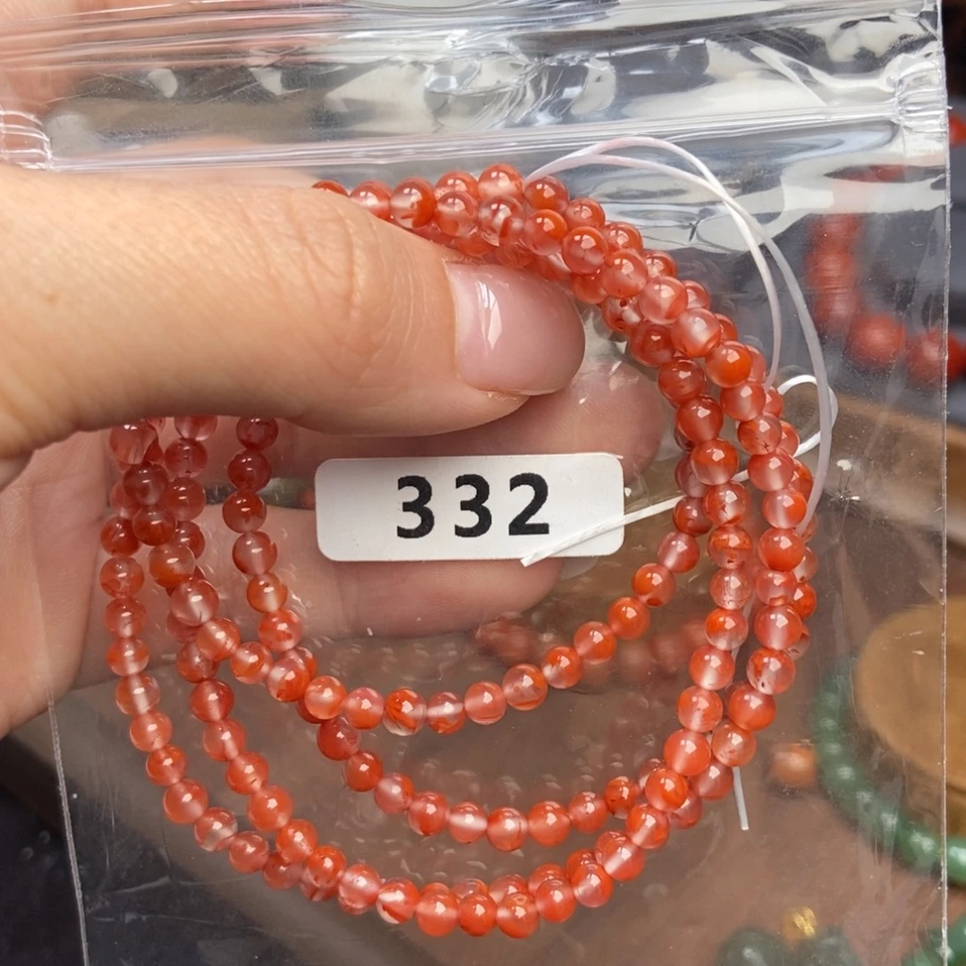 南红玛瑙未镶嵌手串