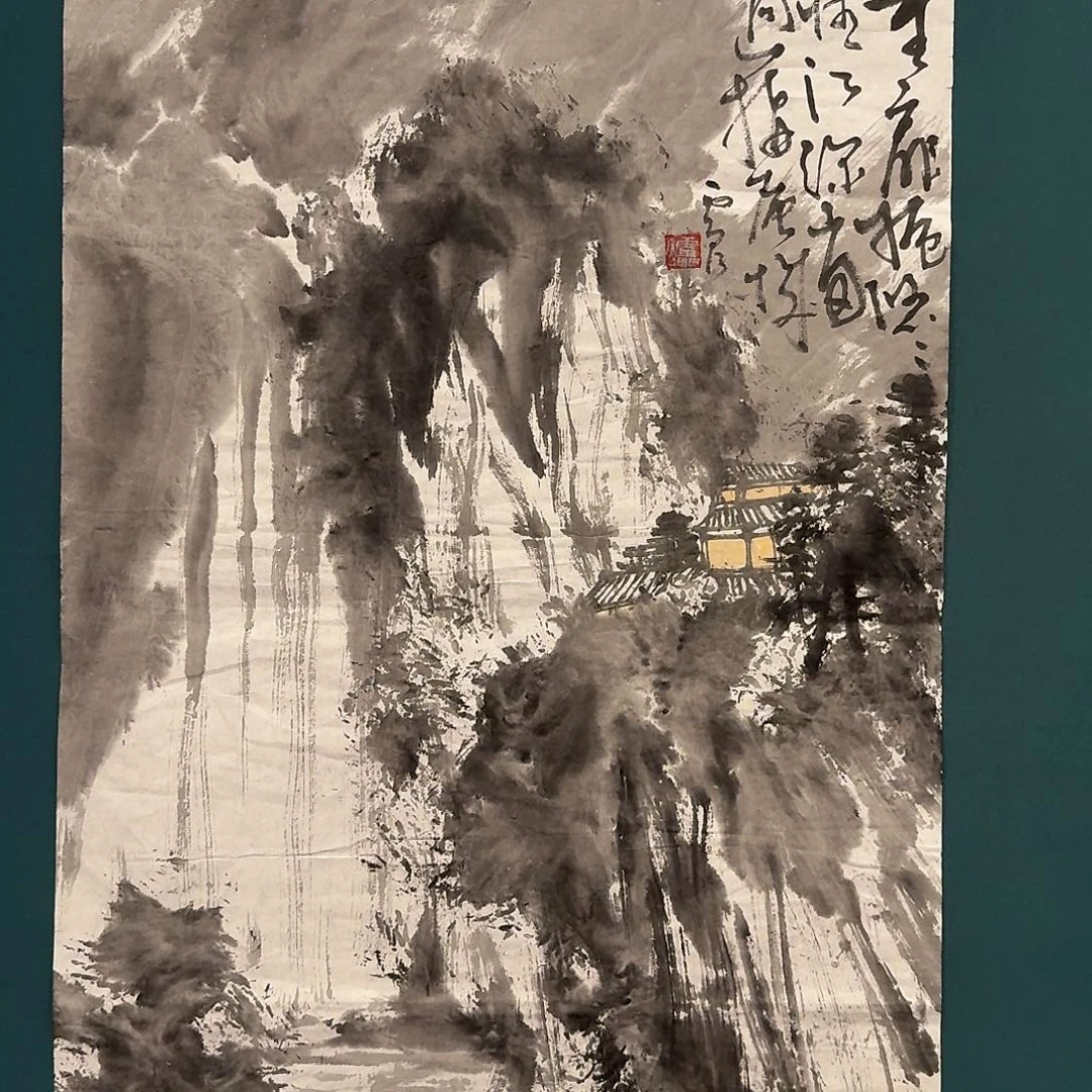 国画雷公老师作品画作