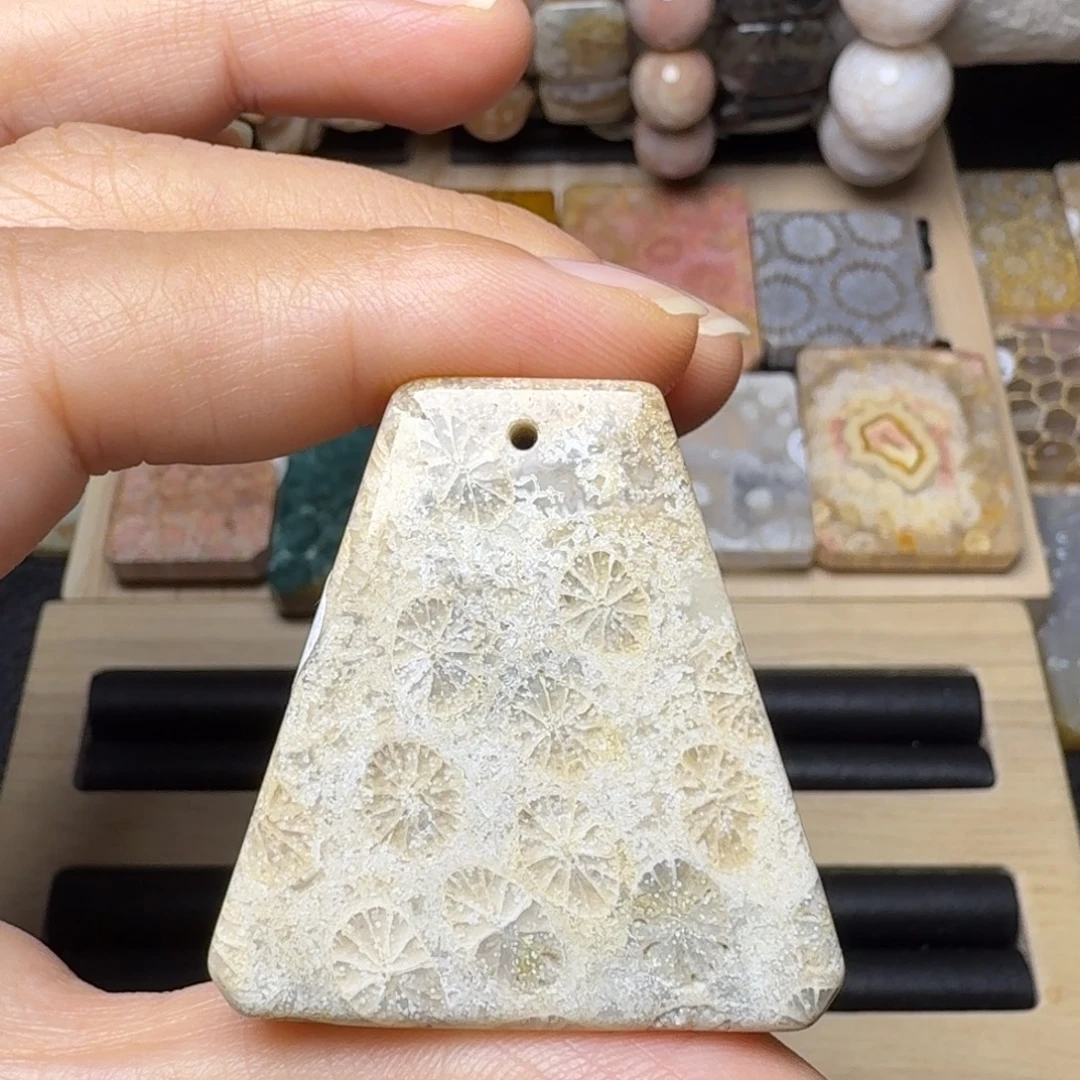 硅化玉未镶嵌有骨骼的蕾丝