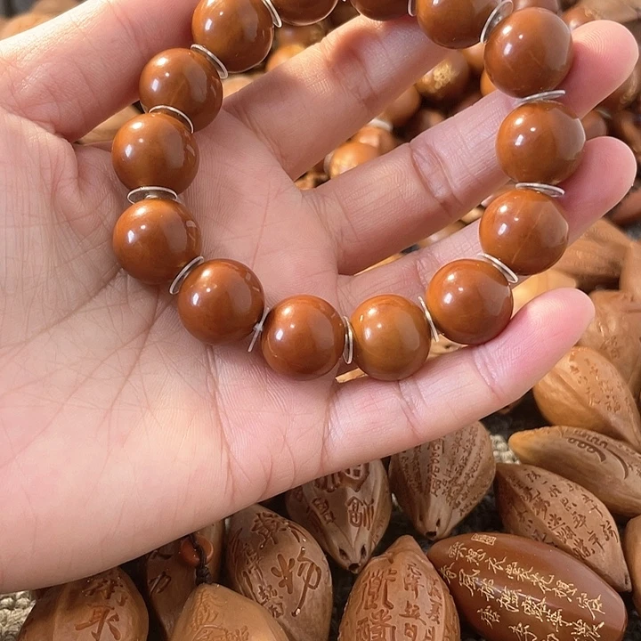 【闪购商品】橄榄核手串/手链打**间橄榄核雕