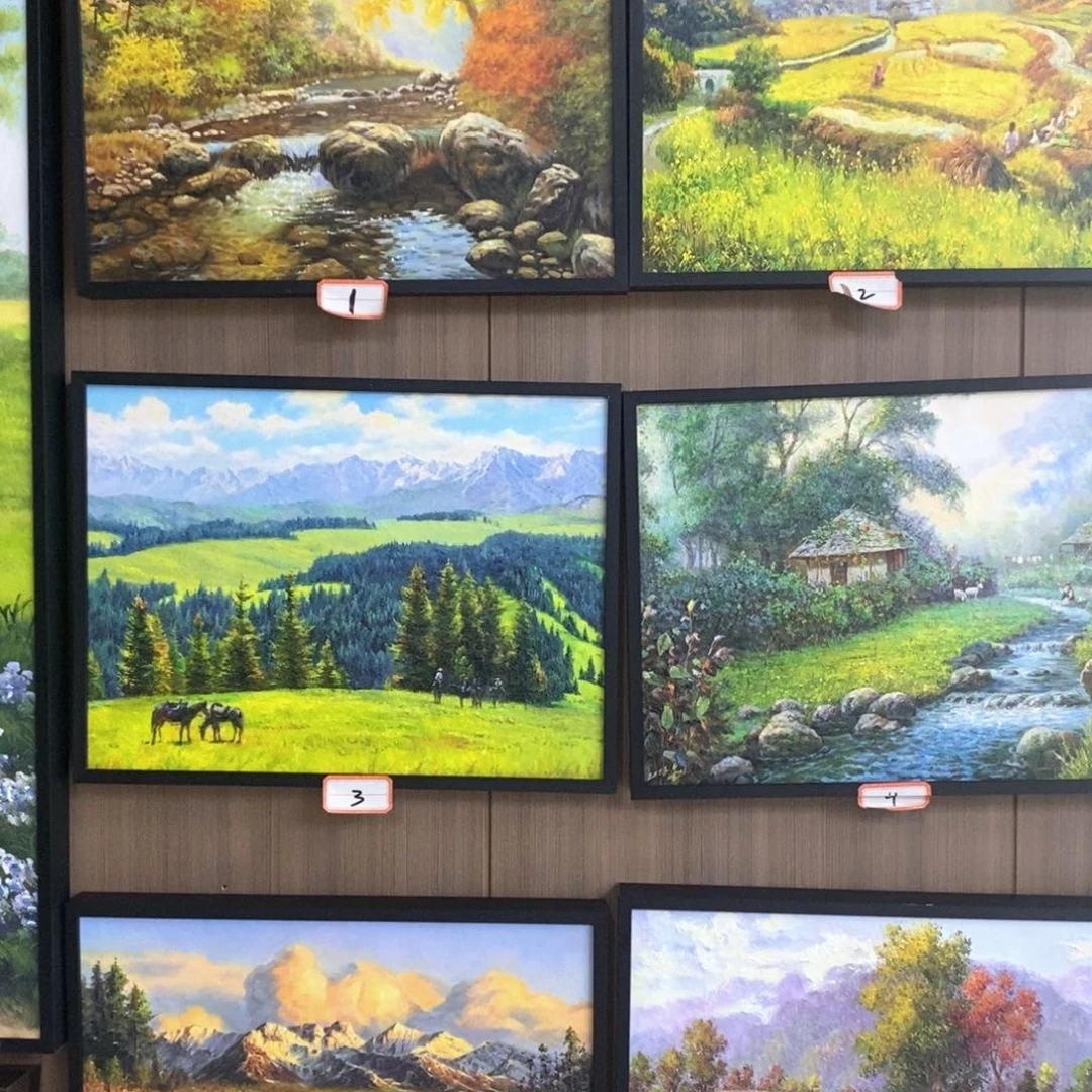 横款小画1铝合金黑框