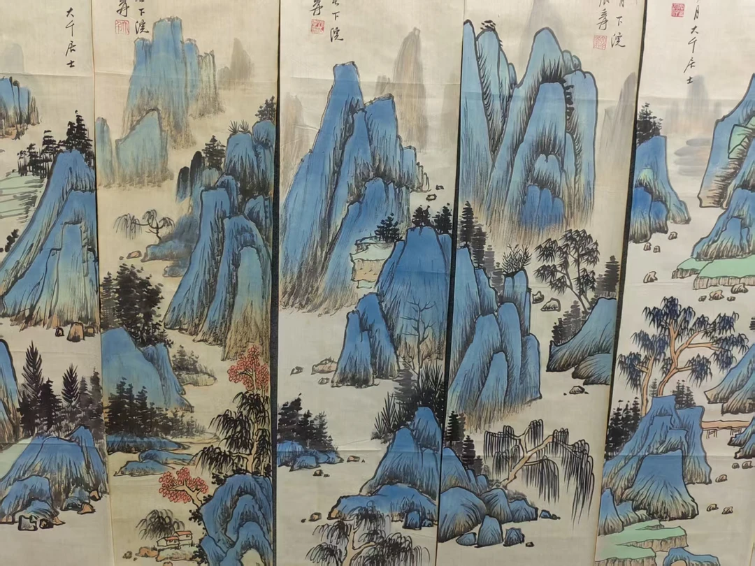 【盛泽】精品十二条屏装饰画通用链接