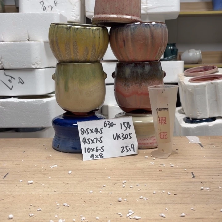 紫砂花盆多肉陶土花盆微瑕154