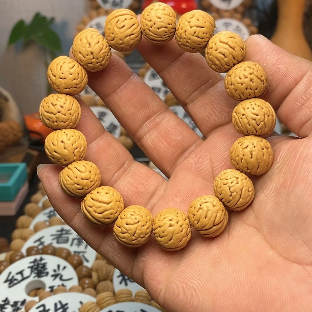 【闪购商品】桃核手串金丹手串