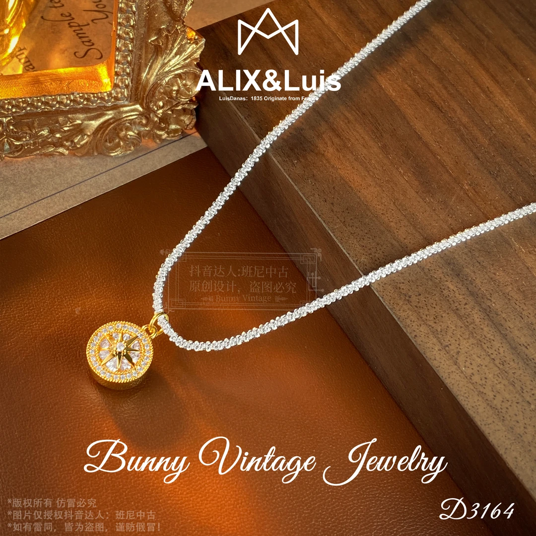 镀K金 D3164法★【北境启明星】ALIX Danas 爱丽丝 项链