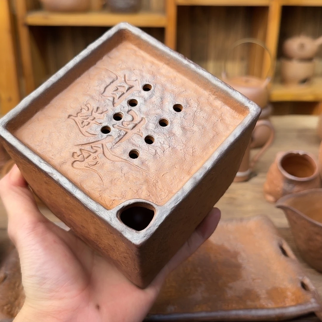 原矿老岩泥茶器系列