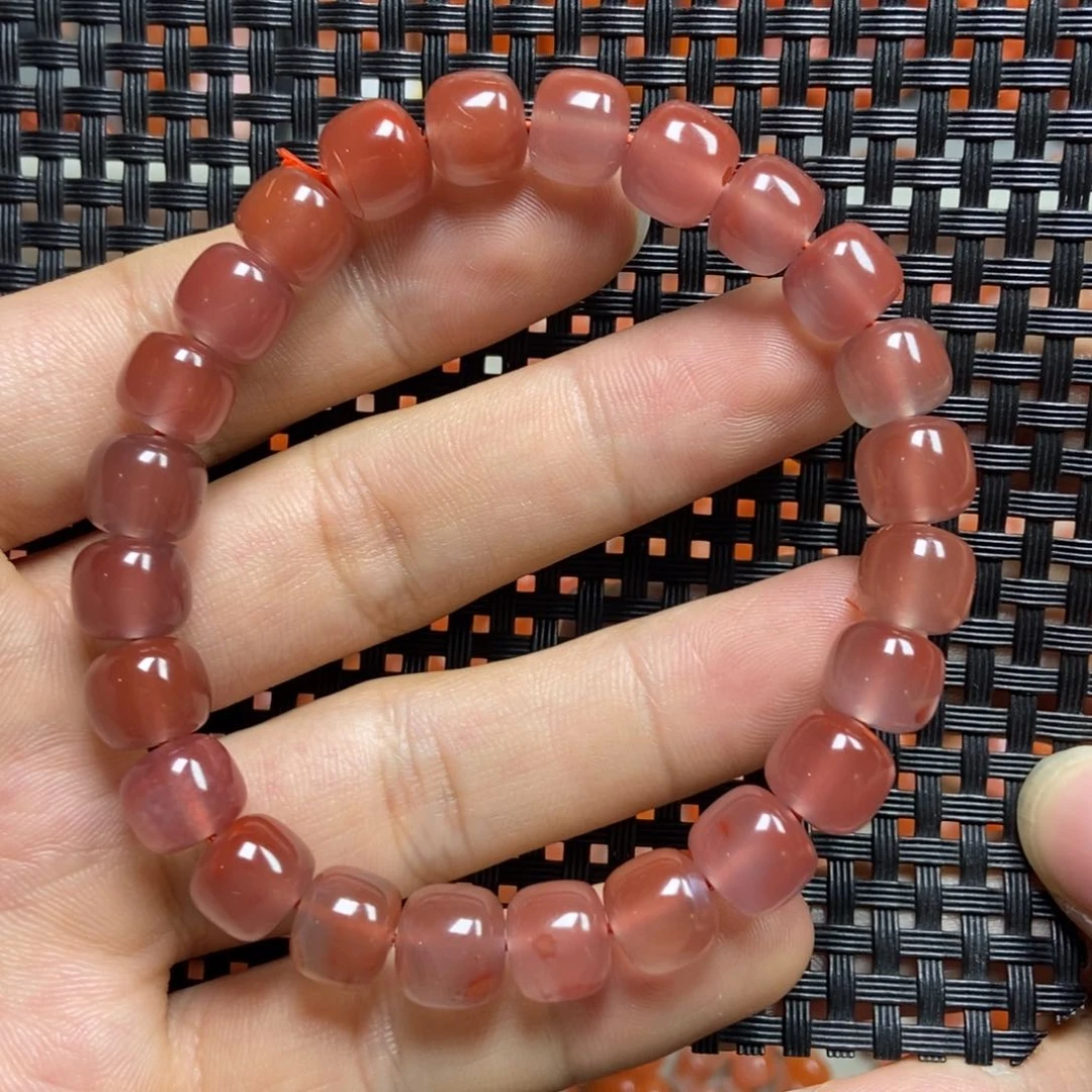 南红玛瑙手串未镶嵌我****）9mm