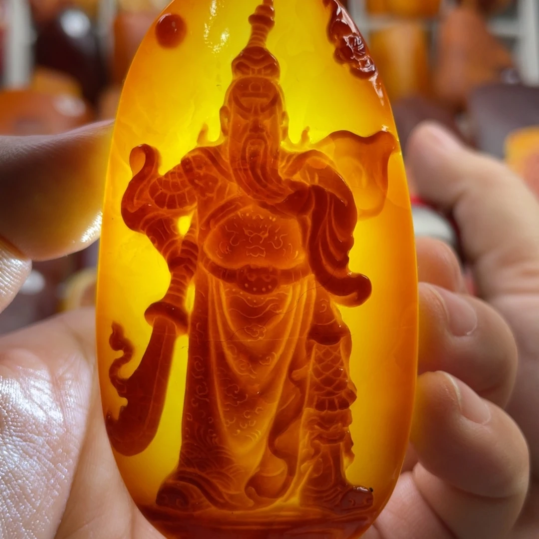 定制琥珀未镶嵌定制款天然琥珀蜜蜡