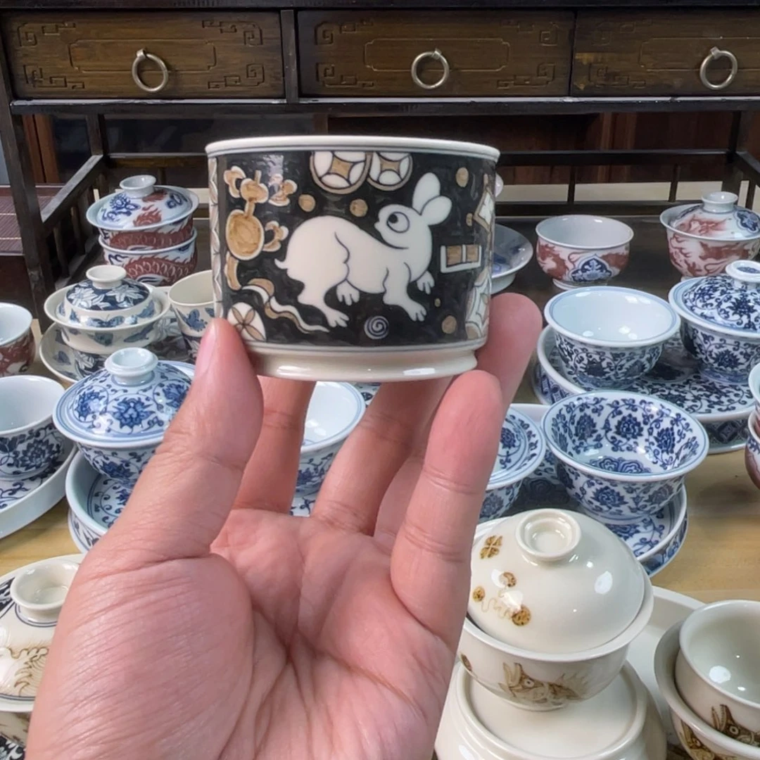 景德镇手工手绘茶具