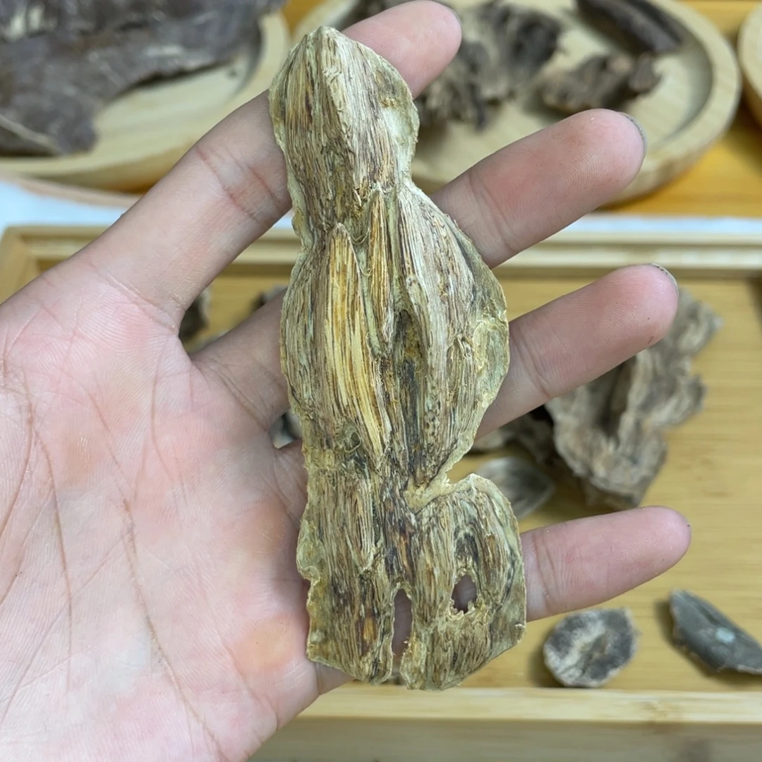 沉香碎屑沉香香港虎斑棋5.8克