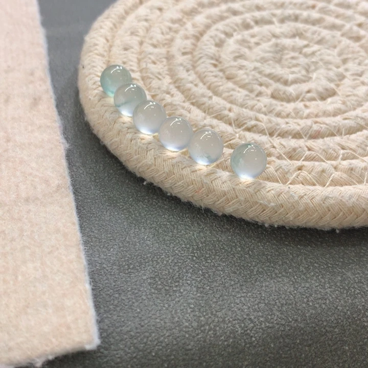 翡翠散珠天然翡翠卡7.6