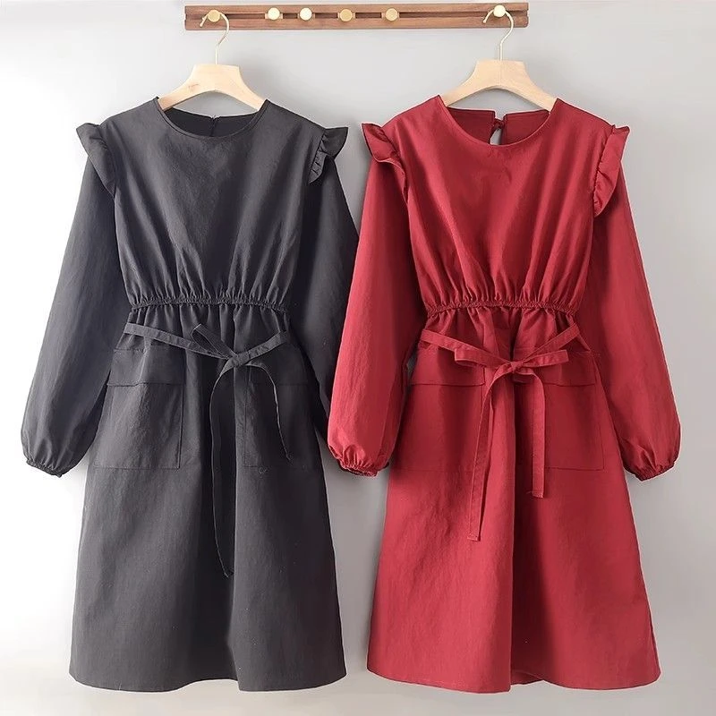 新款罩衣反穿防水工作围裙女生宠物美容美甲时尚上班定制长袖印字