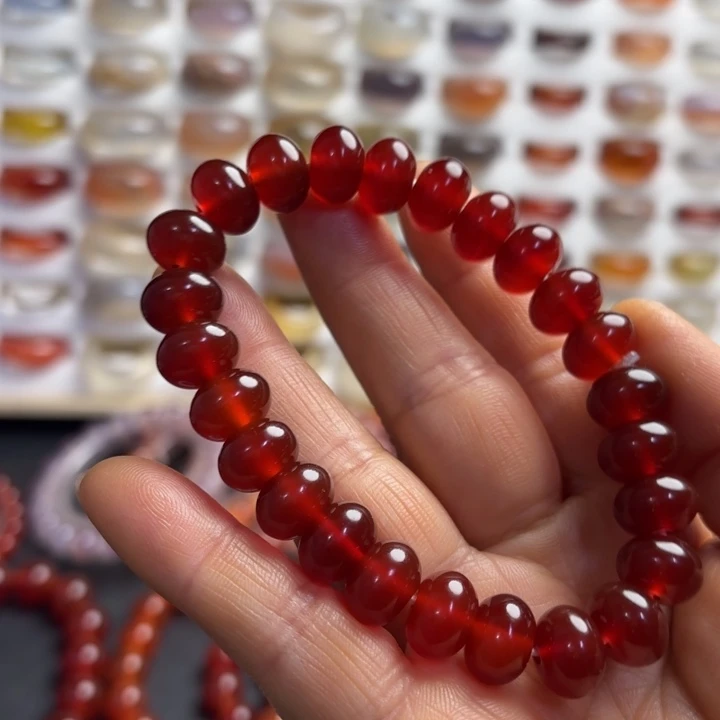 玛瑙/玉髓未镶嵌手链