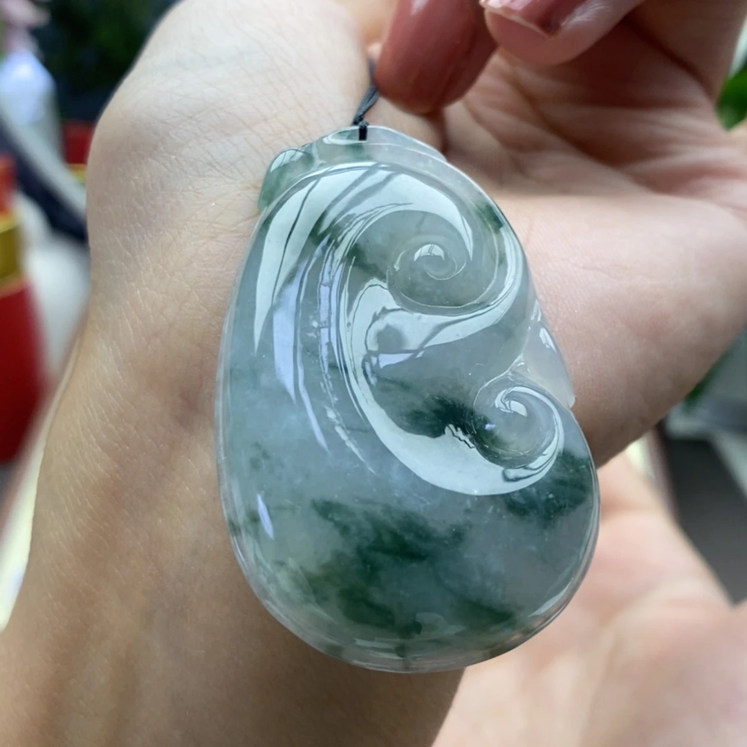 翡翠未镶嵌颈饰吊坠60