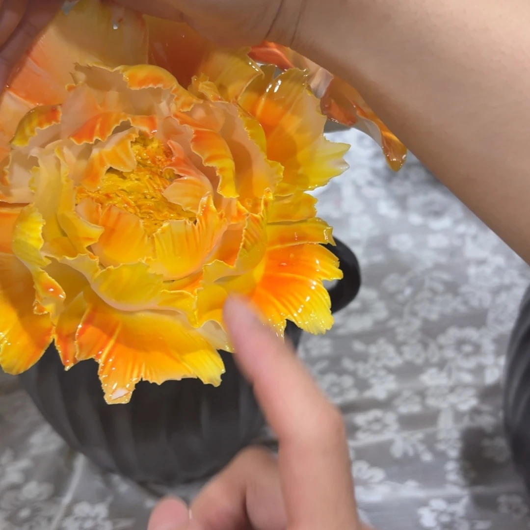 陶瓷花，20发货，退款拉黑