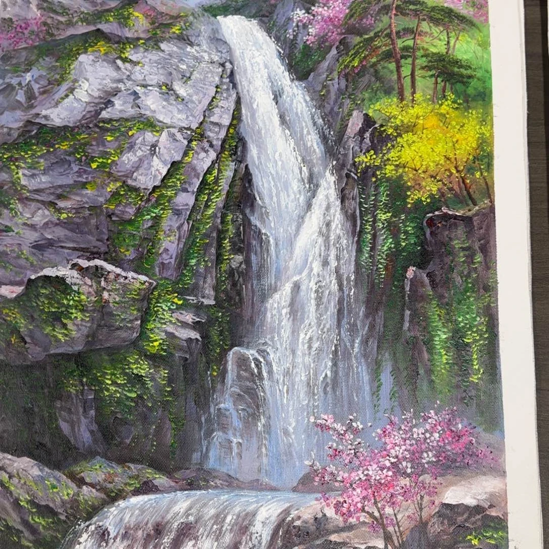 油画加油加油加油努力加油加油