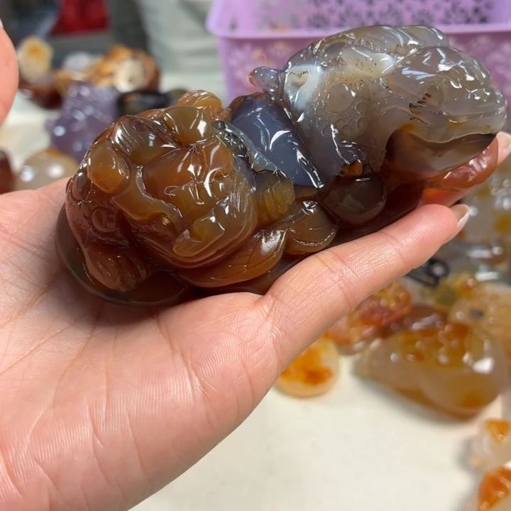未镶嵌吊坠(不含链)玛瑙/玉髓