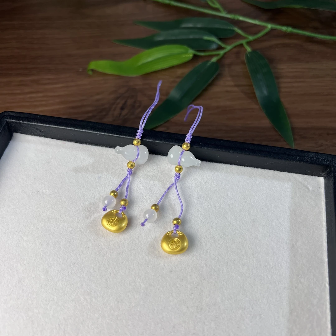 【睿泽赏宝】天山翠葫芦手机挂多样性发一16*9 AE0924