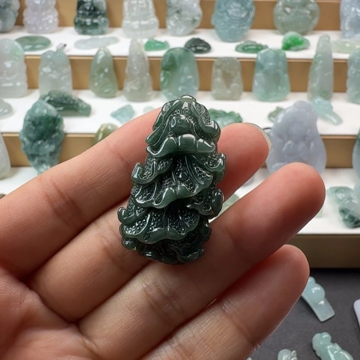 项链未镶嵌翡翠翡翠