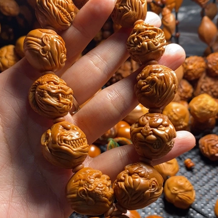 吊坠橄榄核生肖恶僧