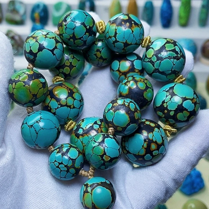 未镶嵌绿松石手持