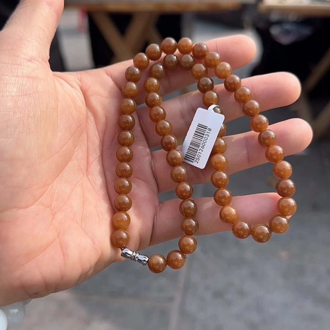 【闪购商品】和田玉项链未镶嵌糖玉妈妈链