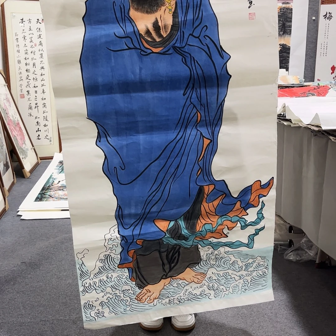 国画HT国画单幅任发140x70