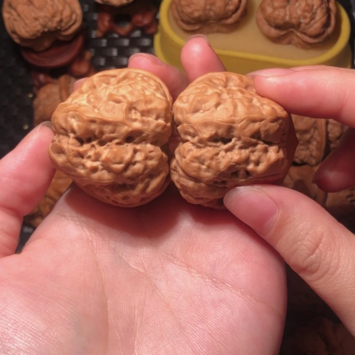 画***玩文玩核桃把件蛙王