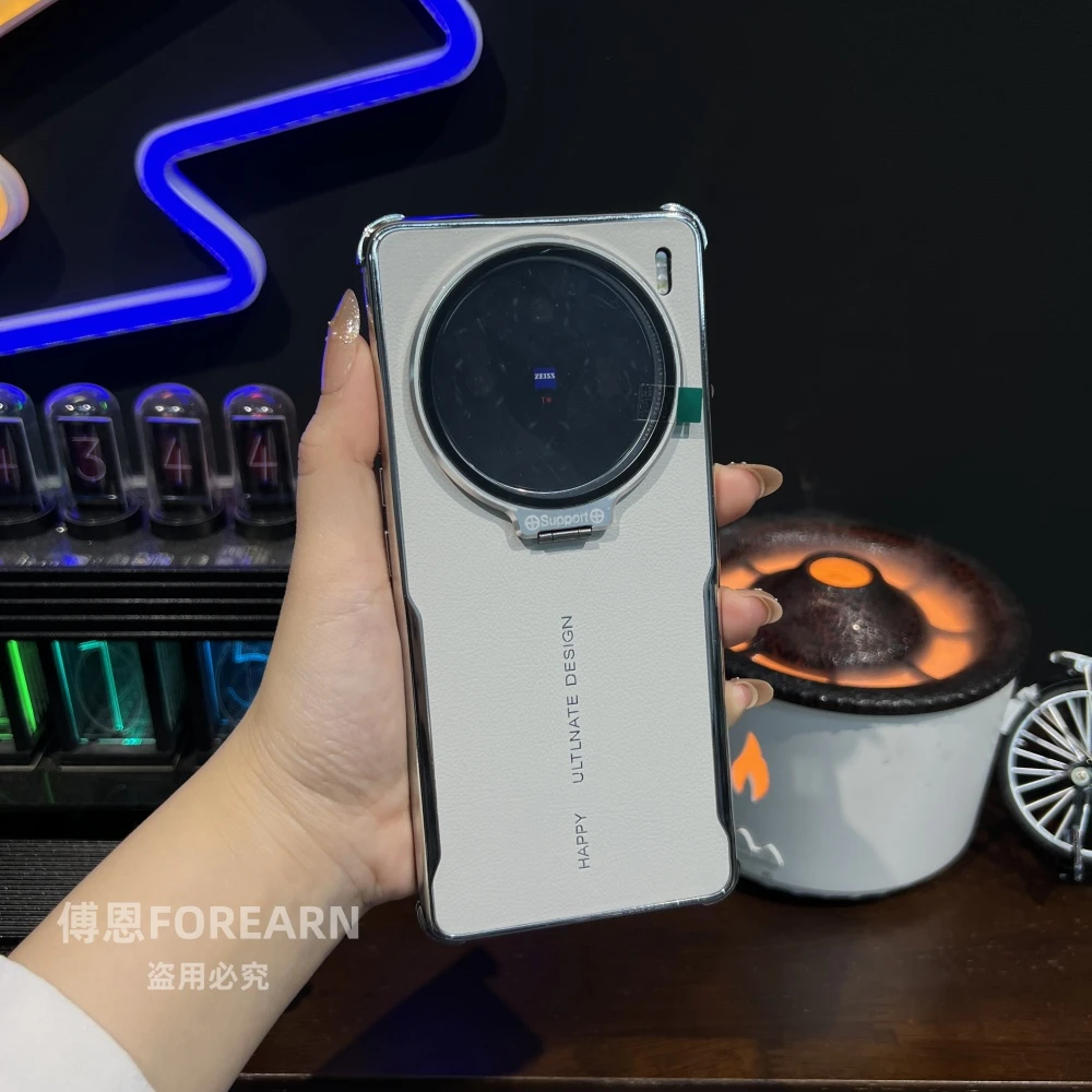 适用于vivox100s手机壳x100pro保护套x100ultra支架镜头全包防摔