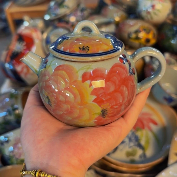 瓷片景德镇陶瓷手工手绘