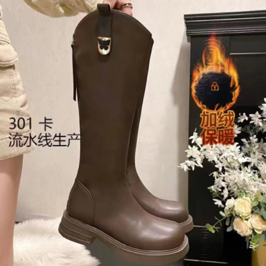 娜娜家 301 休闲百搭长筒靴