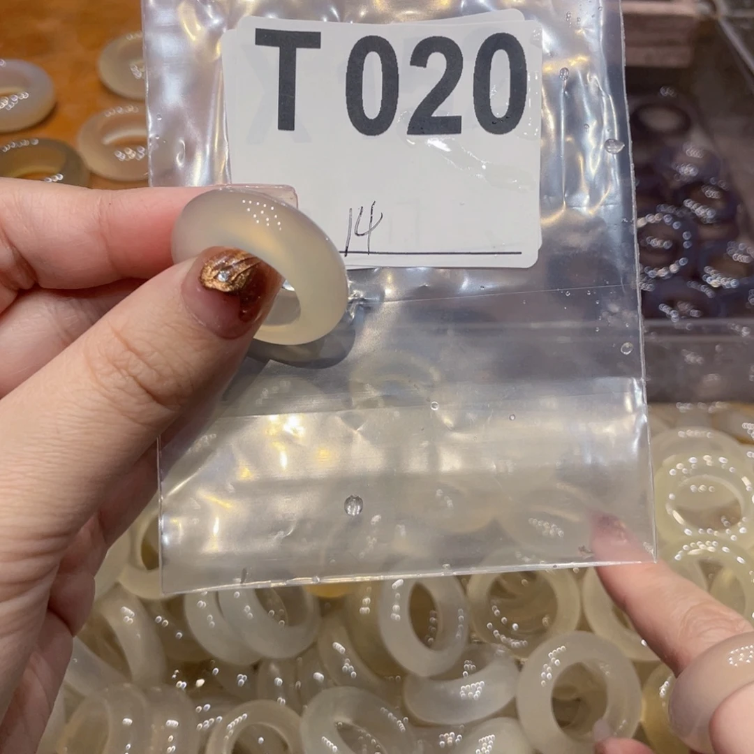 玛瑙/玉髓未镶嵌戒指020