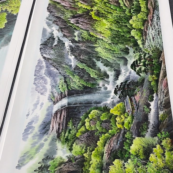 国画今天早上起来发现