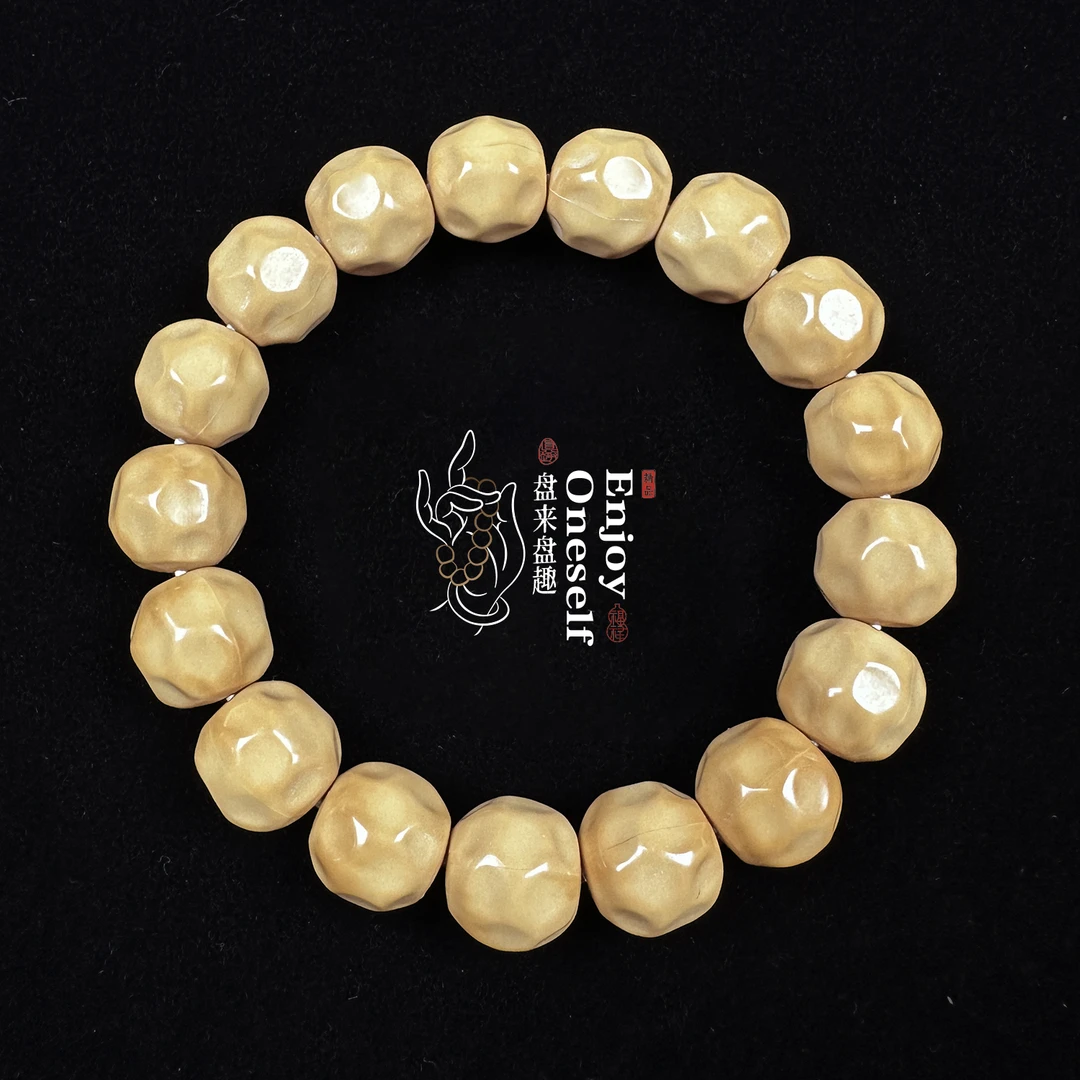 【奶酪】猴头核桃单圈手串