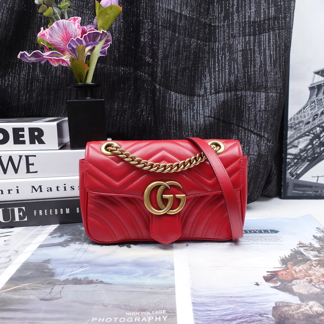 95新 GUCCI/古驰 单肩包/T10249309