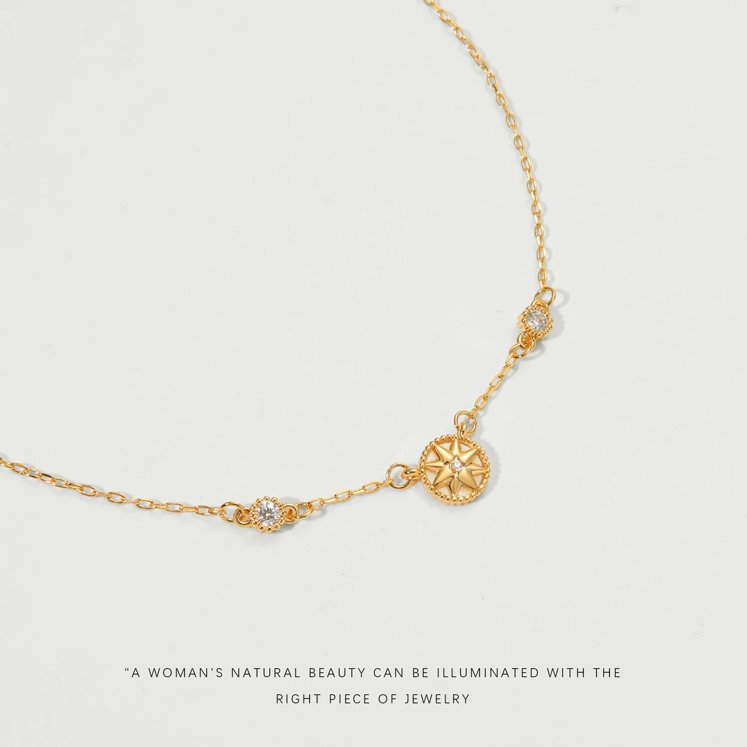 铜合金项链 【星野系列】项链A402