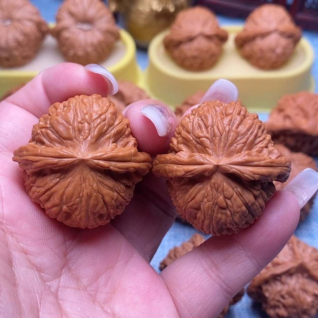 把件文玩核桃毕业白狮子38+全品