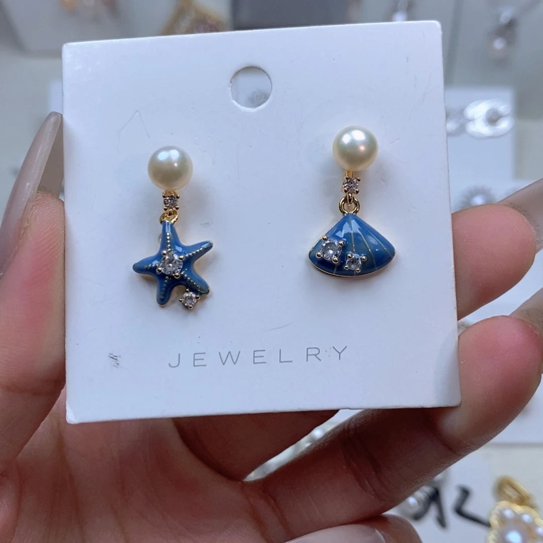 未镶嵌耳饰淡水珍珠