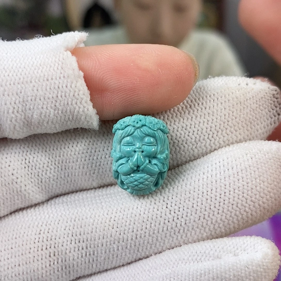 绿松石未镶嵌珠宝奇石