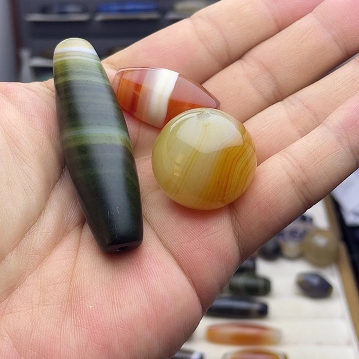 玄***道玛瑙/玉髓散珠专拍