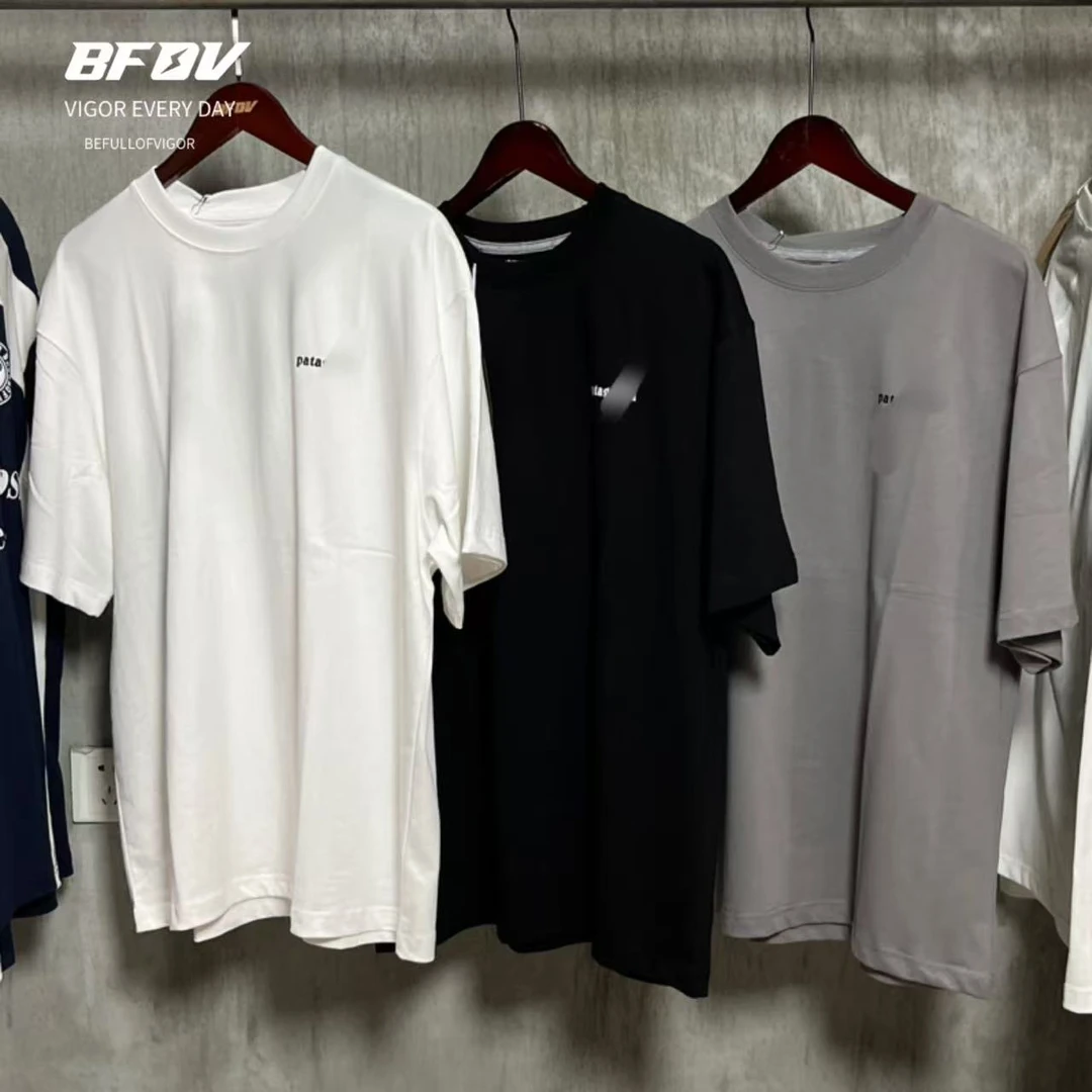 BFOV   小娴 美式复古小啊ba三色春夏短袖 【鱼】