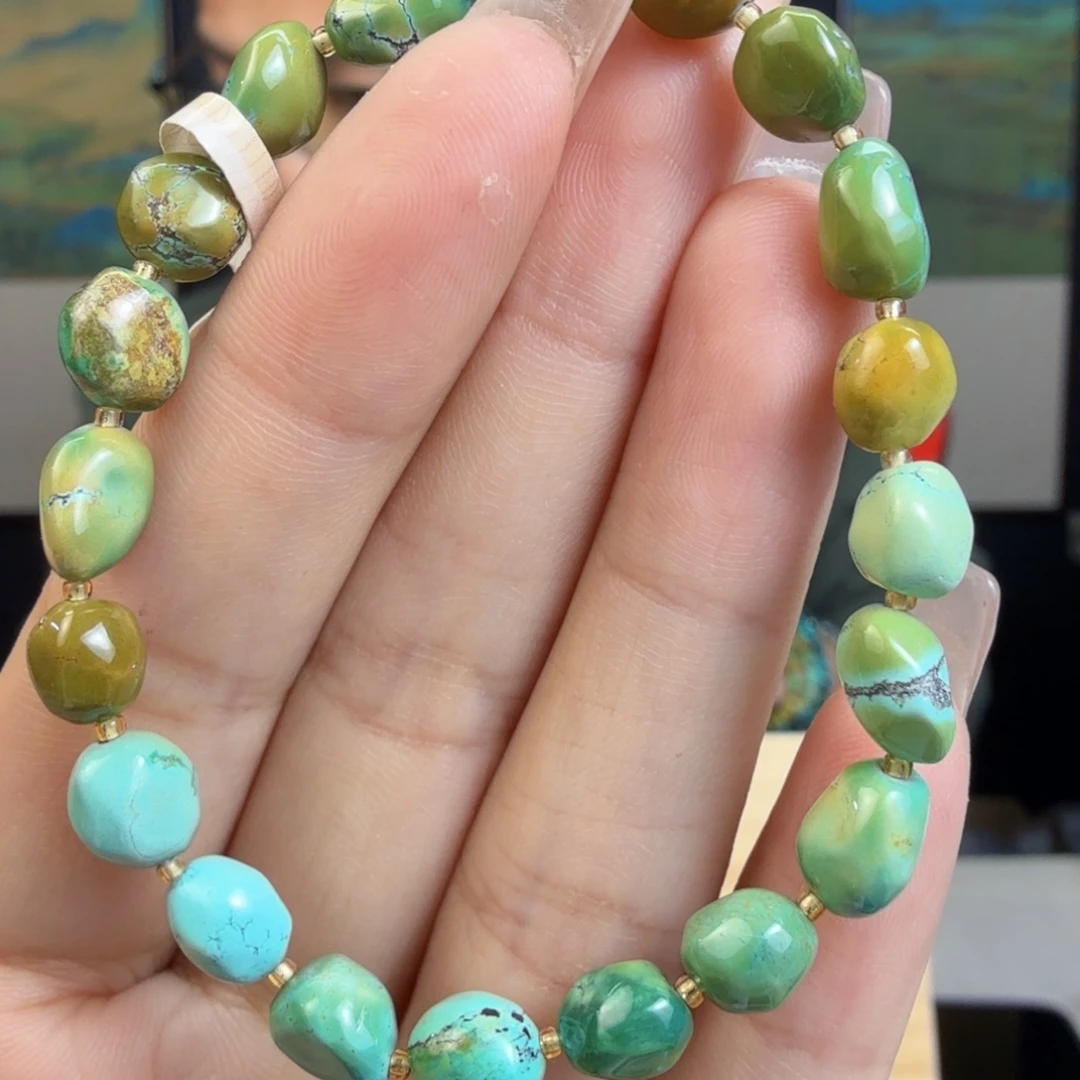 绿松石未镶嵌珠宝奇石