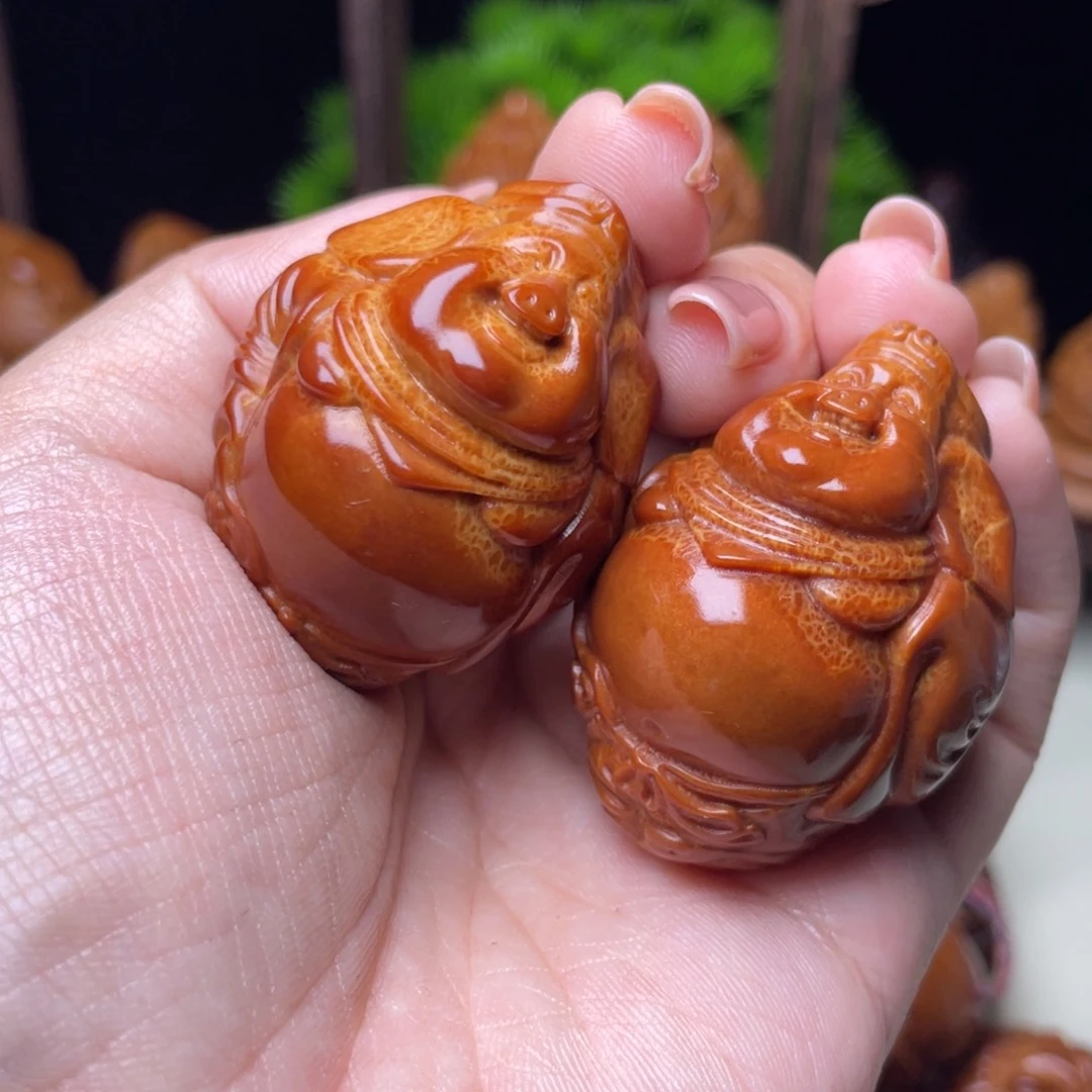 吊坠橄榄核八戒手球