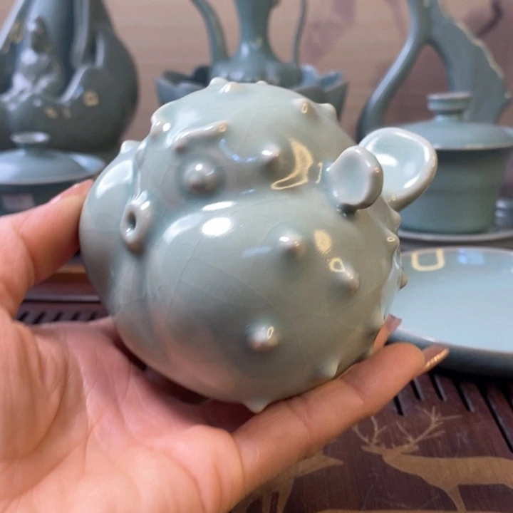 原产地汝瓷香插一一一一