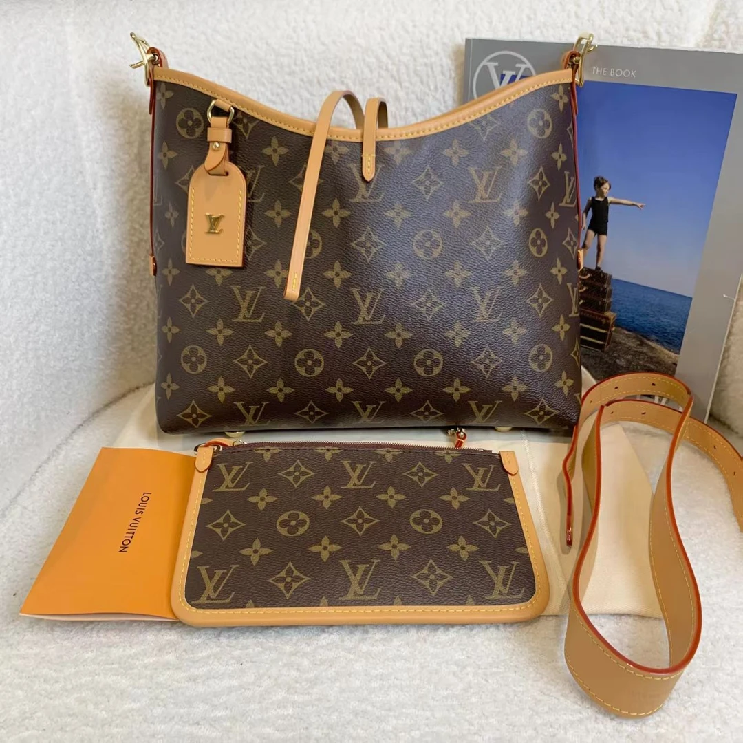 99新 LouisVuitton/路易威登 壹臻/carryall小号单肩包99411498