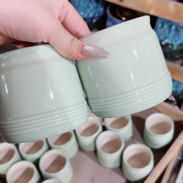 有孔，满10元发货多肉陶瓷花盆