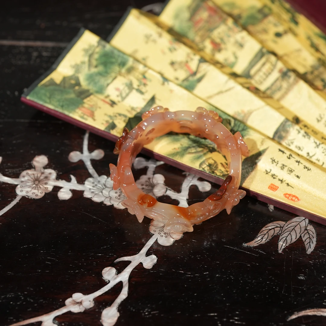 1.12香港王老板-玛瑙手镯6n313