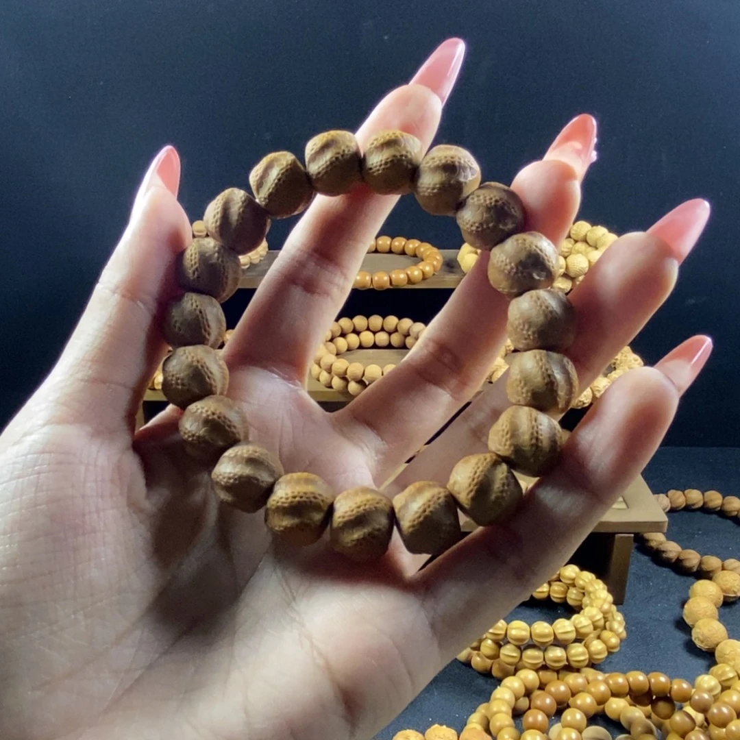 A***刘猴头核桃手串灵蛇