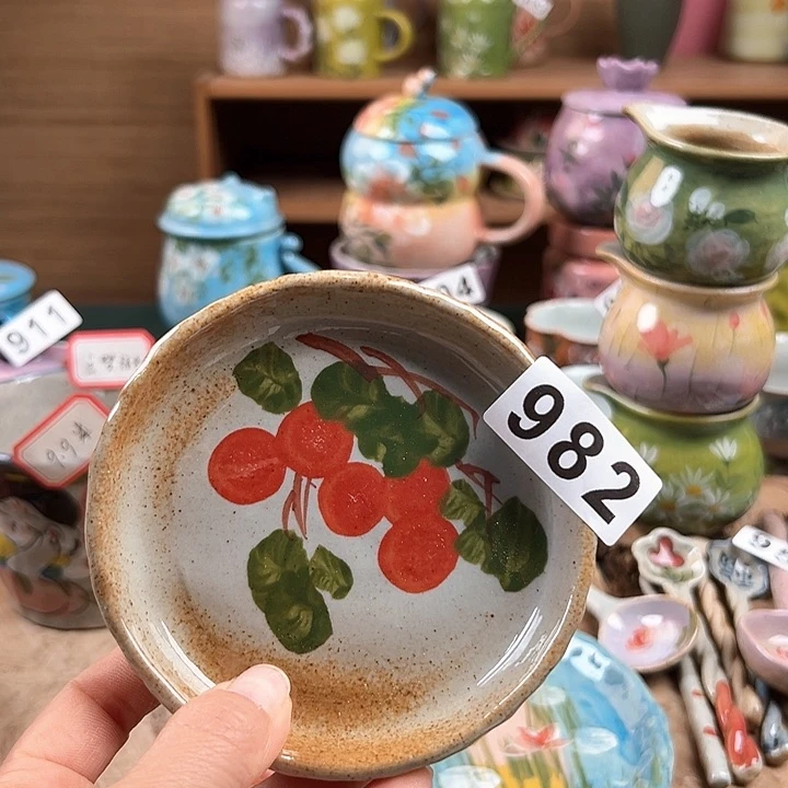 杯景德镇陶瓷手绘作品982